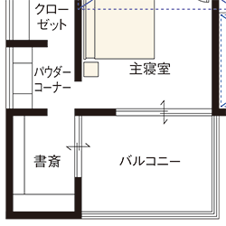 オフィススタイルの書斎
